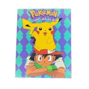 Vintage New (factory wrapped) Art Shoppe Pokémon wooden wall hanging